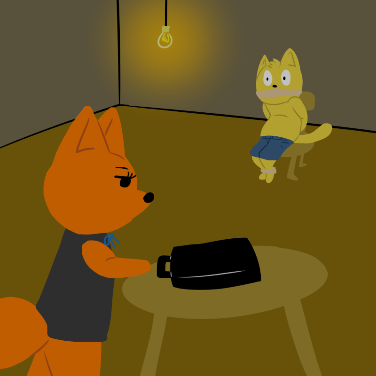  - Online Drawing Game Comic Strip Panel by CherryFlavored