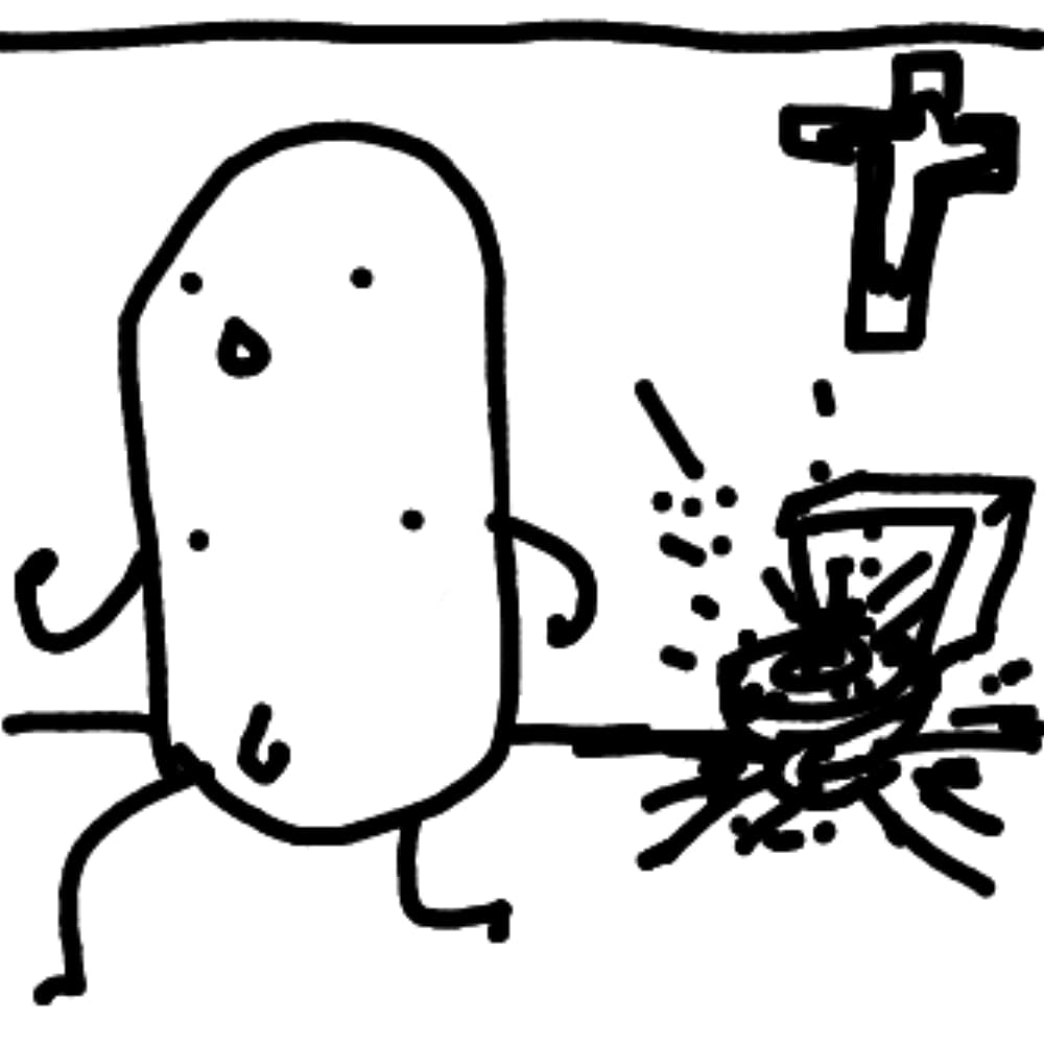 Drawing in The Devil is in The Detail by Potato Man