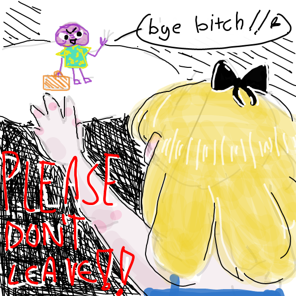 Drawing in I have no ideas by ChocolateconCafe