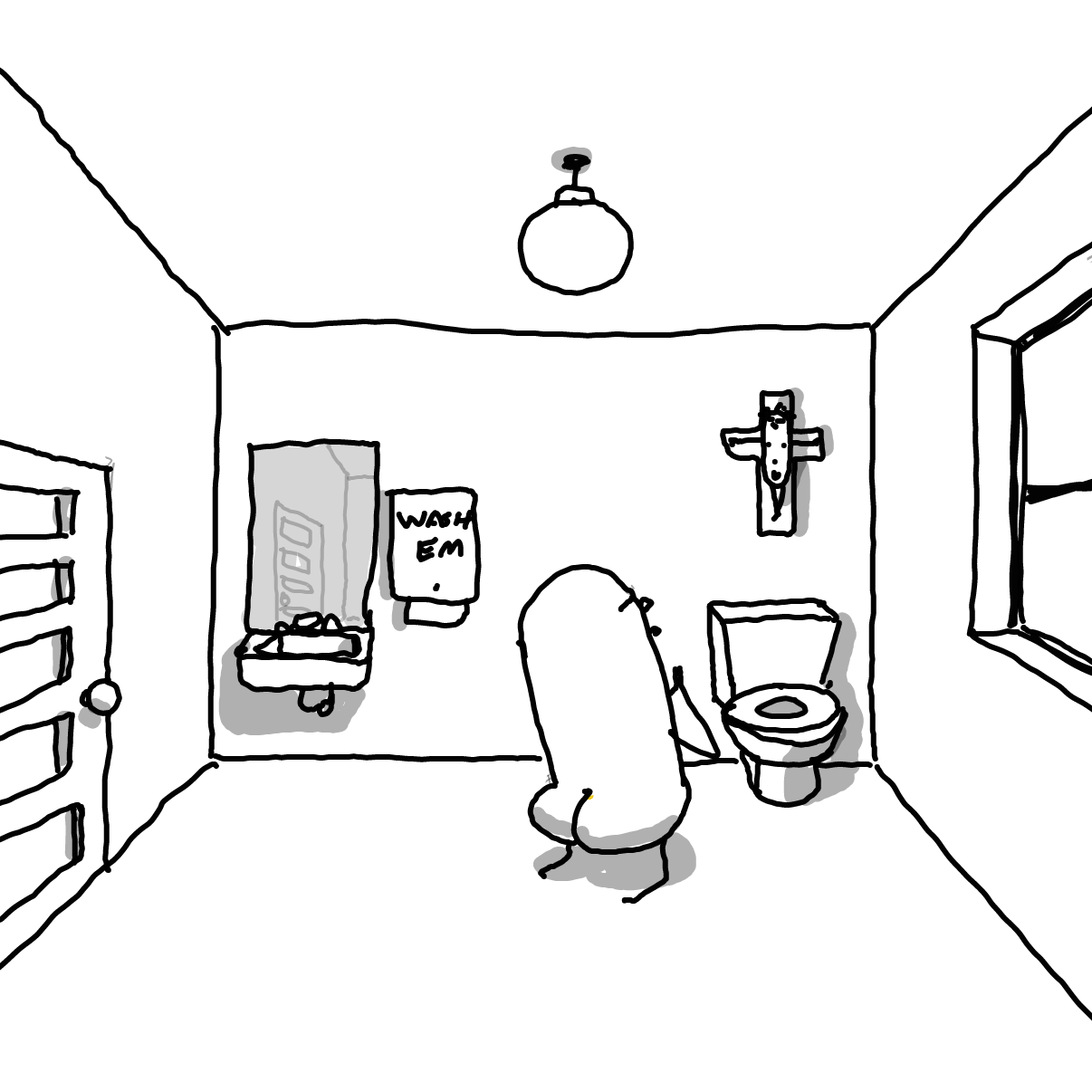 Drawing in The Devil is in The Detail by Potato Man