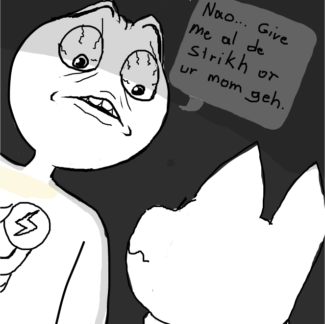  - Online Drawing Game Comic Strip Panel by Sluggishfella