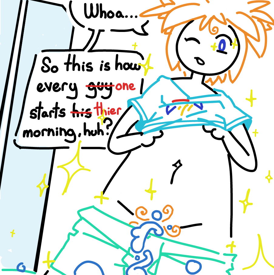 Drawing in .Theday it began by Cake Emoji