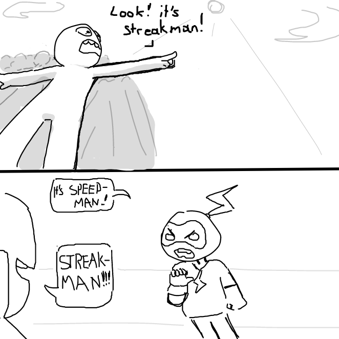  - Online Drawing Game Comic Strip Panel by Sluggishfella