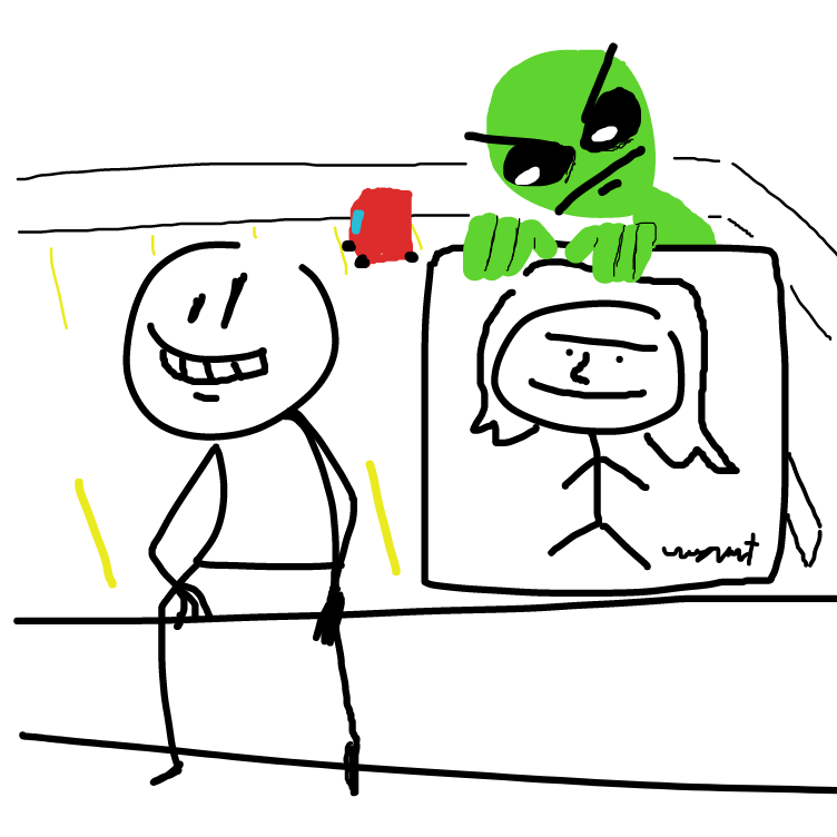 Drawing in The Life! by Voctinny