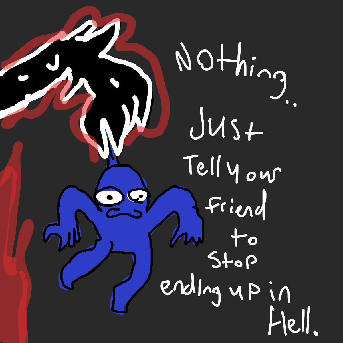 Silly me! 😳😳 - Online Drawing Game Comic Strip Panel by EvanIsHere