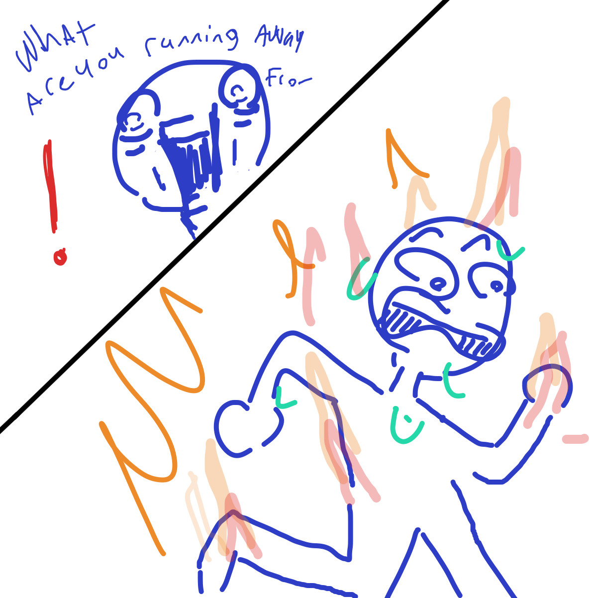 Drawing in Gotta keep up by EvanIsHere