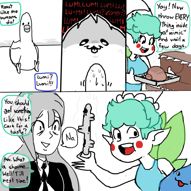  - Online Drawing Game Comic Strip Panel by Sluggishfella