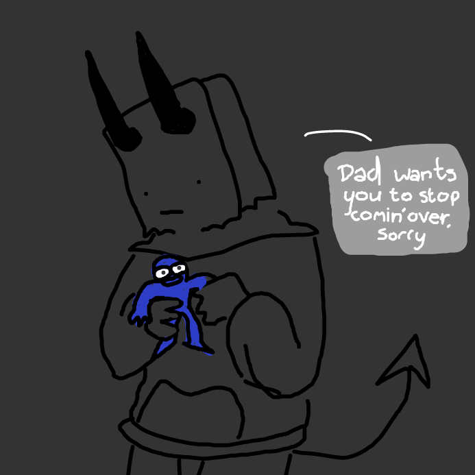  - Online Drawing Game Comic Strip Panel by wrecktangle