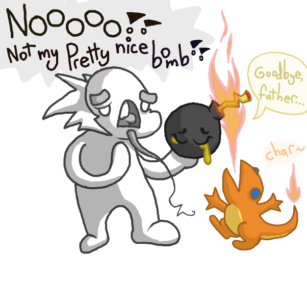 Seemed like this comic had been waiting for next panel. - Online Drawing Game Comic Strip Panel by Jyke The Person