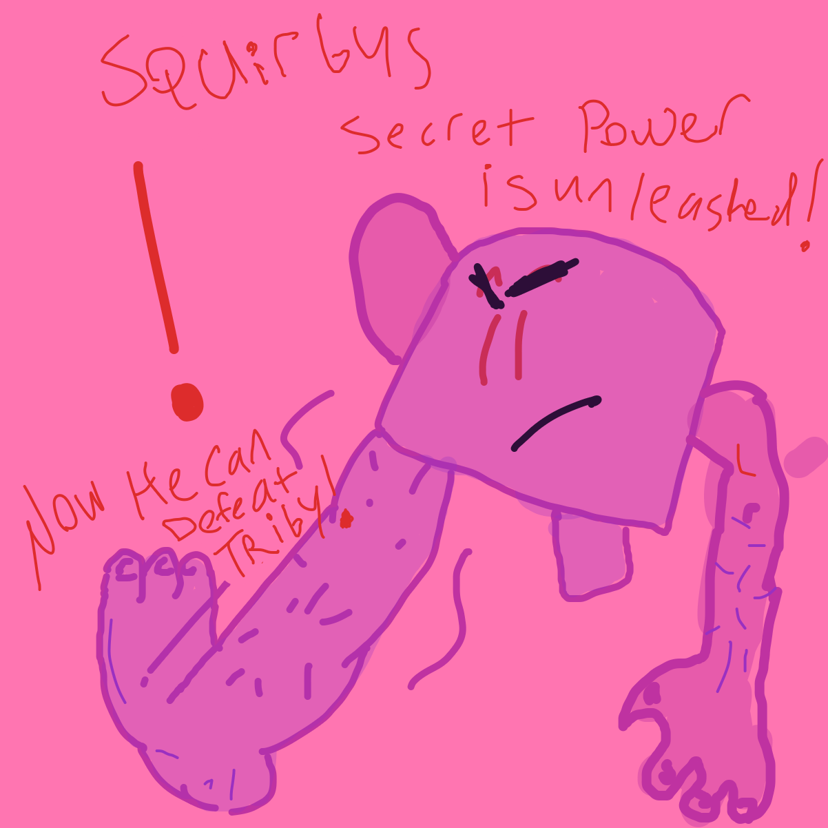 Human Powers Unleash - Online Drawing Game Comic Strip Panel by EvanIsHere