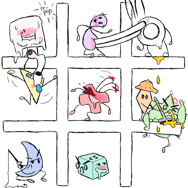 Drawing in I'll Go First by Jyke The Person