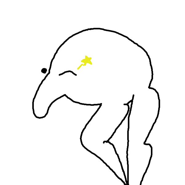 Drawing in Draw a character you love but THICC by ItzAki