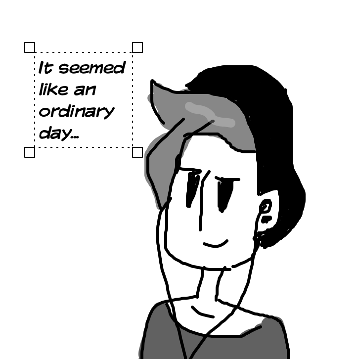  - Online Drawing Game Comic Strip Panel by CherryFlavored