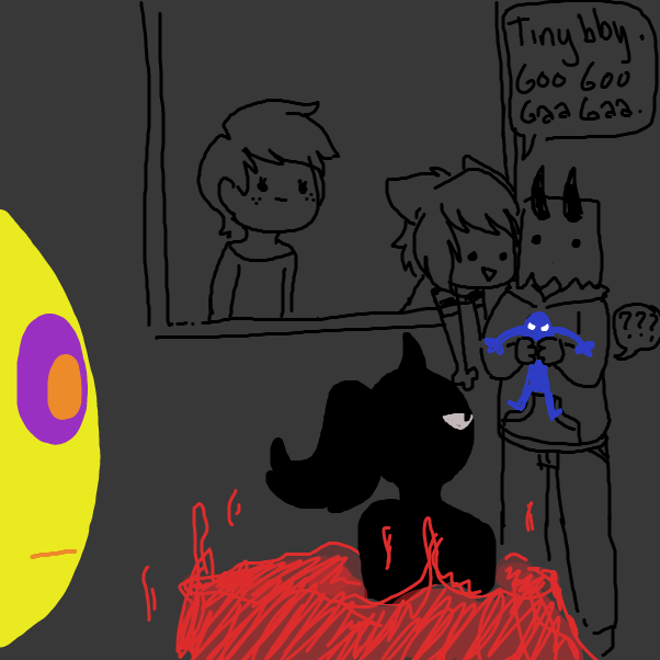  - Online Drawing Game Comic Strip Panel by Nephtys