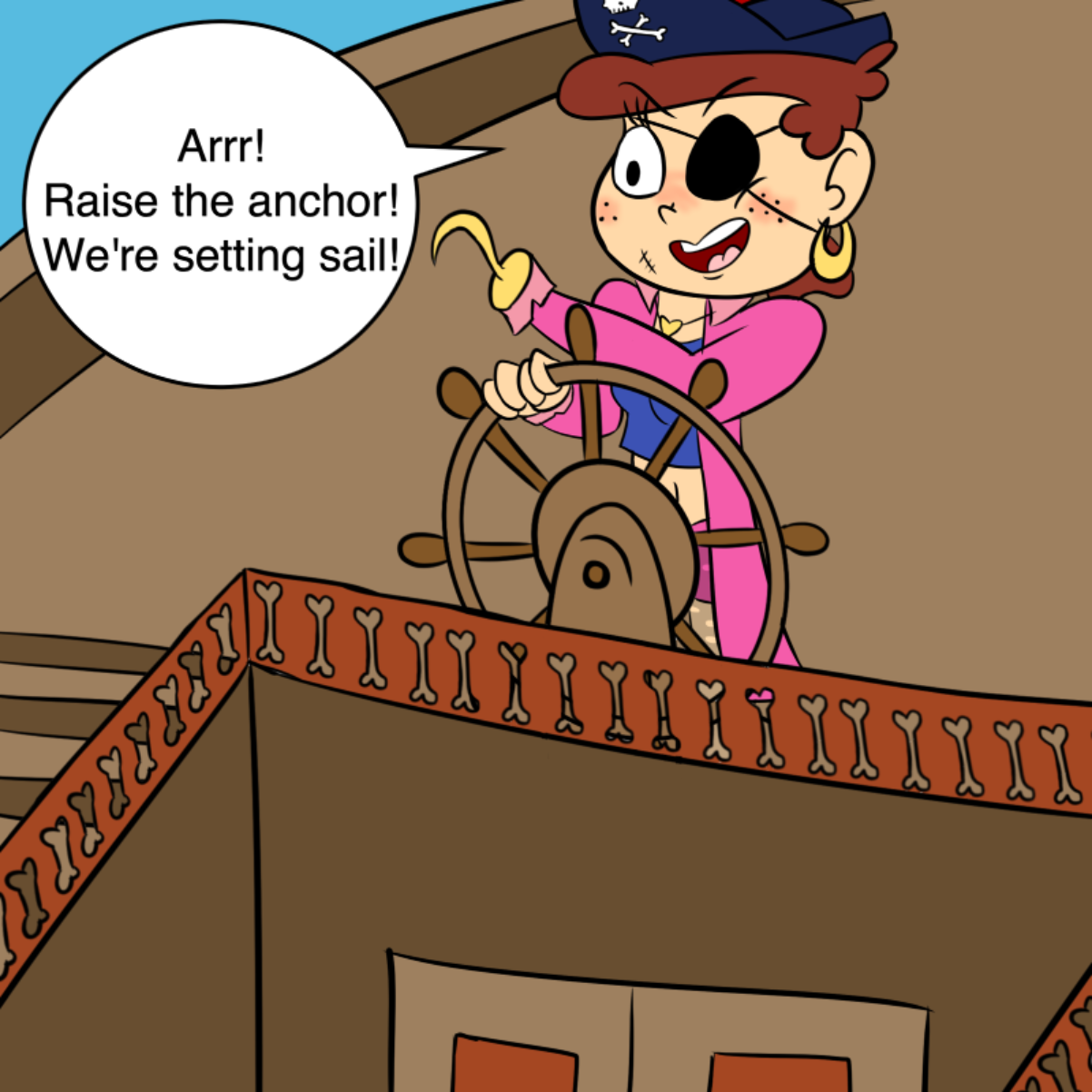 Liked webcomic Set Sail