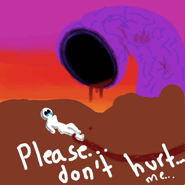 Drawing in The Worm by ItzAki