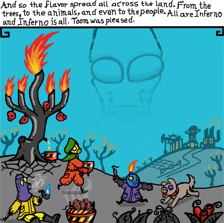 Drawing in Inferno Lore by SeanTrunks