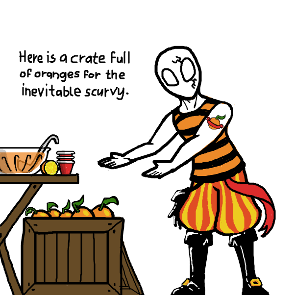 It comes in juice form too. - Online Drawing Game Comic Strip Panel by SeanTrunks