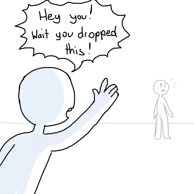 Liked webcomic You dropped it