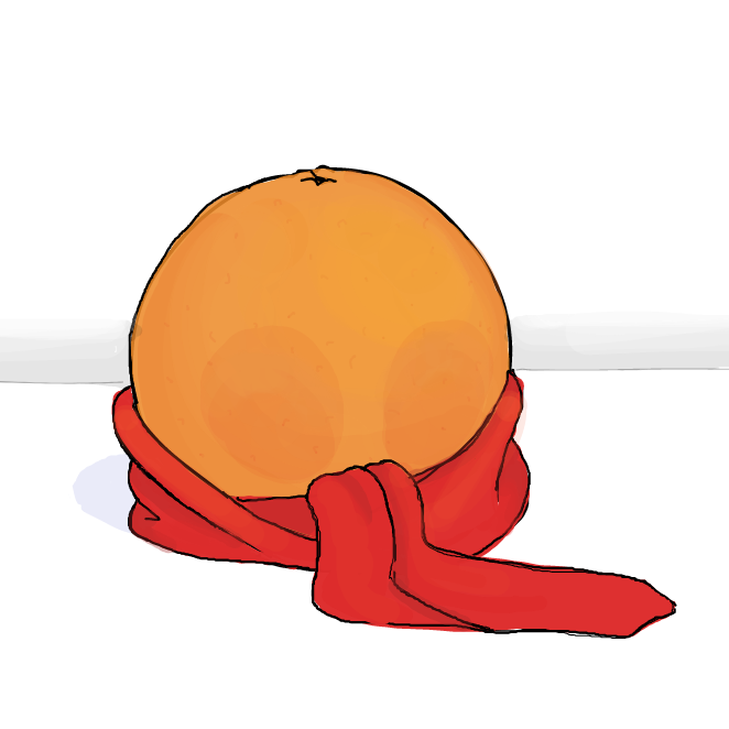 This is an orange. - Online Drawing Game Comic Strip Panel by Sluggishfella