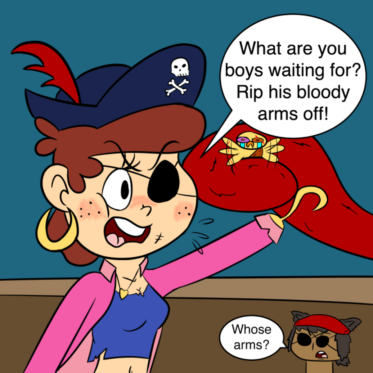  - Online Drawing Game Comic Strip Panel by CherryFlavored