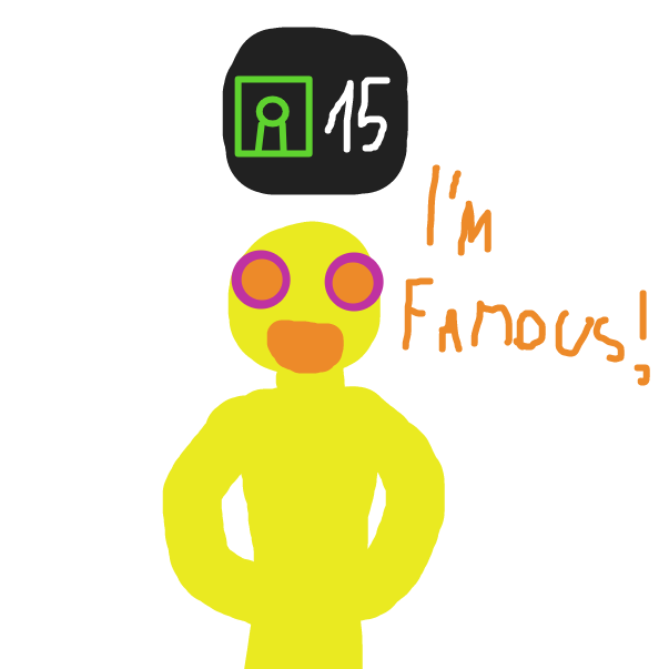 It's a very small number, but THANK YOU - Online Drawing Game Comic Strip Panel by Nejt