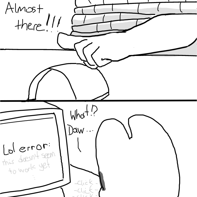  - Online Drawing Game Comic Strip Panel by Sluggishfella