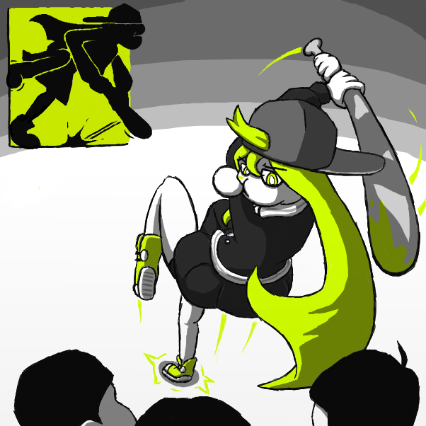 Drawing in batter up by Jyke The Person