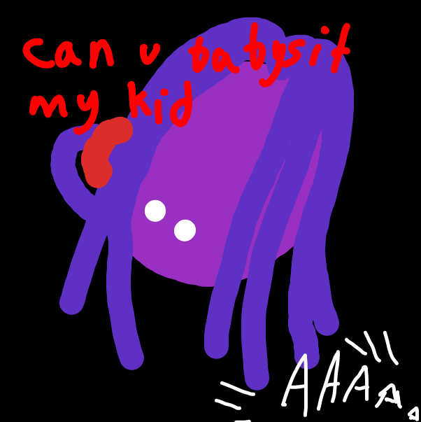 Drawing in Babysitting. by ItzAki