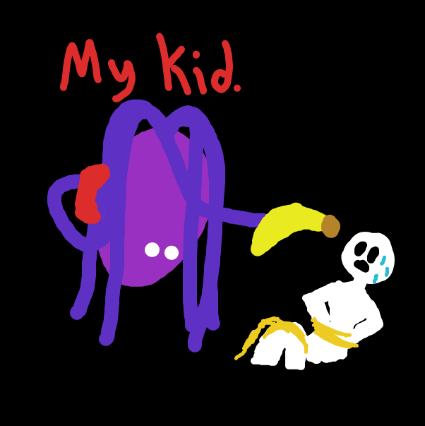 Drawing in Babysitting. by ItzAki