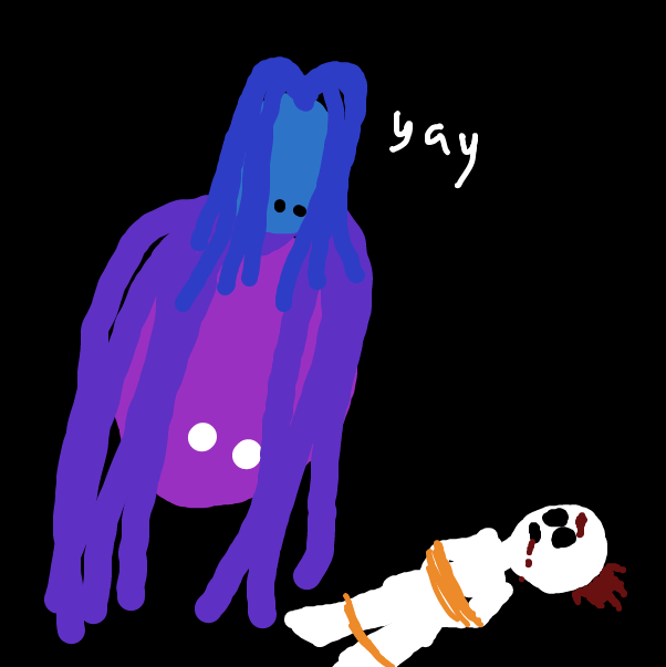 Drawing in Babysitting. by ItzAki