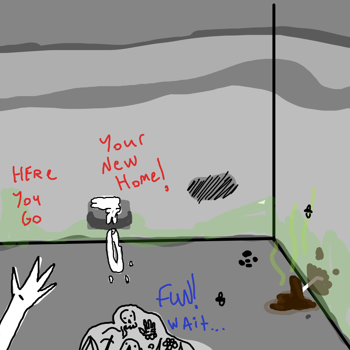  - Online Drawing Game Comic Strip Panel by EvanIsHere