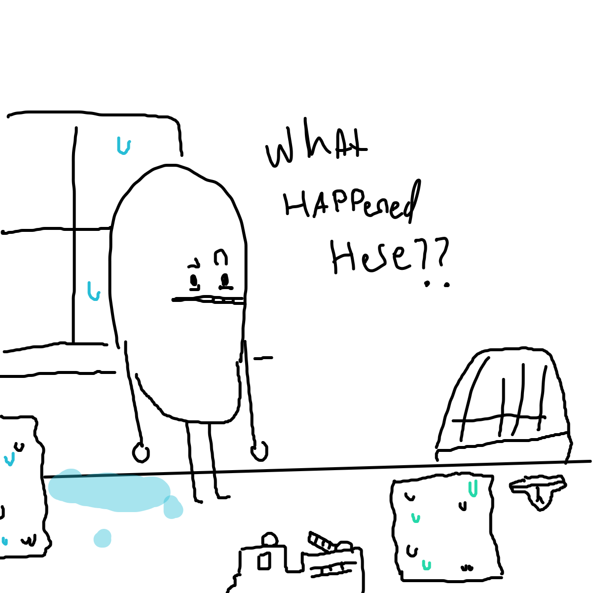  - Online Drawing Game Comic Strip Panel by EvanIsHere