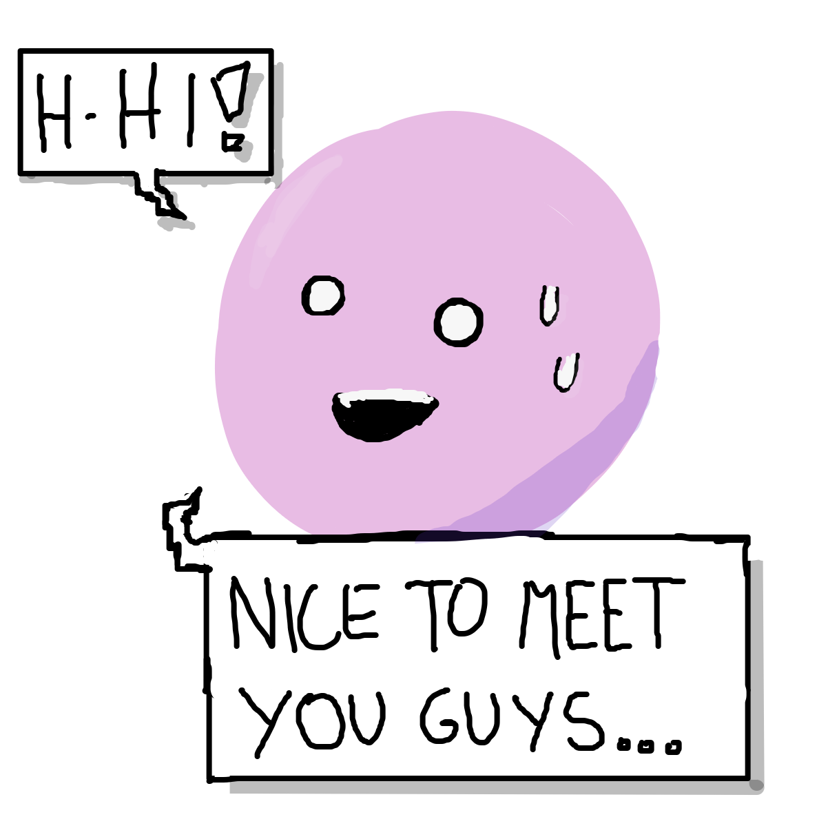Liked webcomic Hi I’m new, nice to meet you!