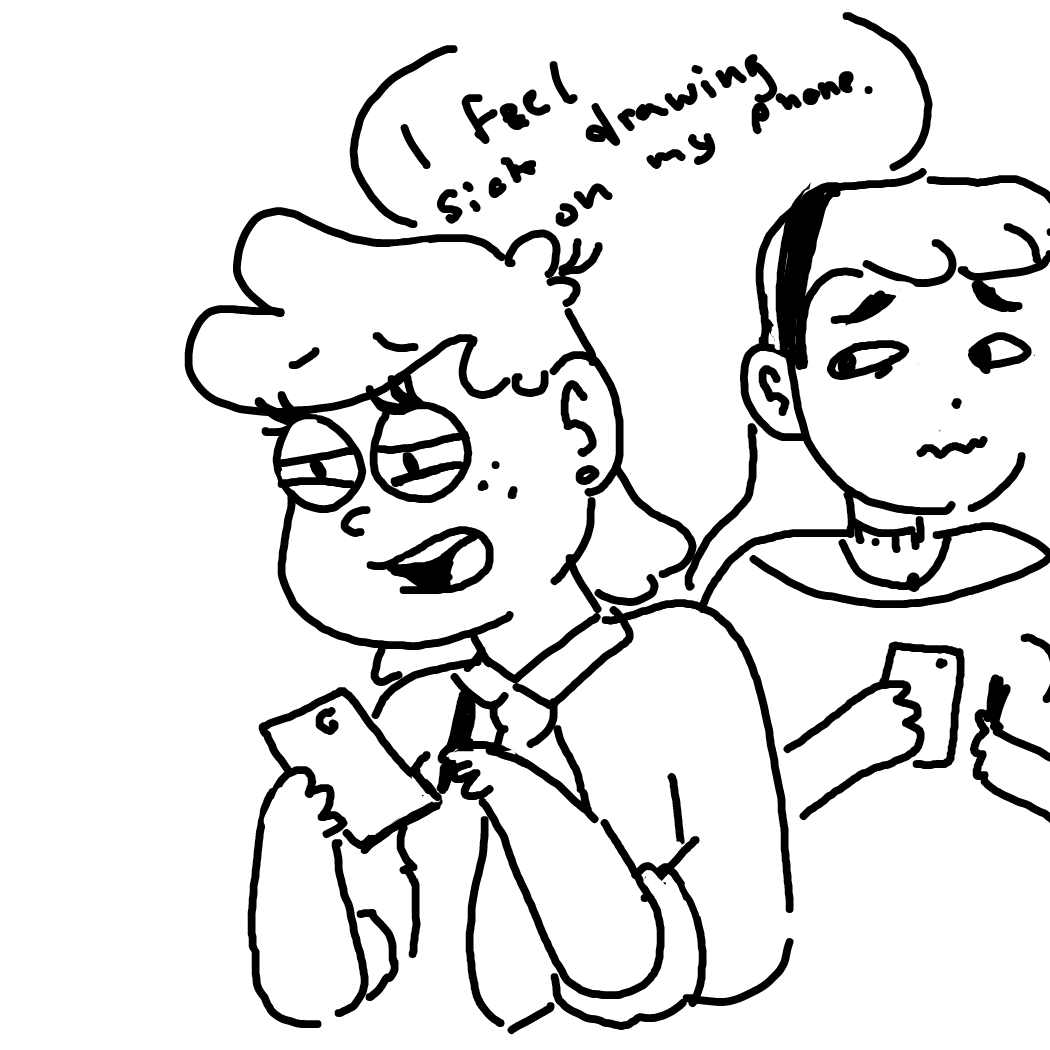  - Online Drawing Game Comic Strip Panel by Rednightlights