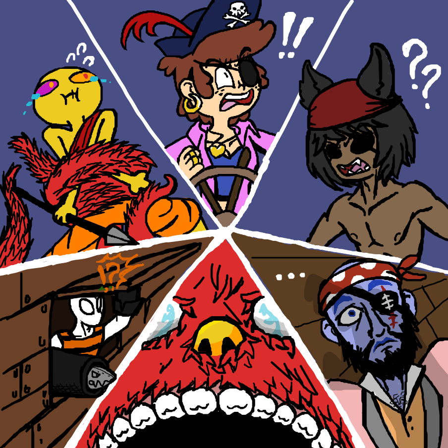 Drawing in Fighting the Robroken by SeanTrunks