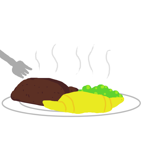 I just felt like drawing food, draw your own, this is mine! - Online Drawing Game Comic Strip Panel by Derren