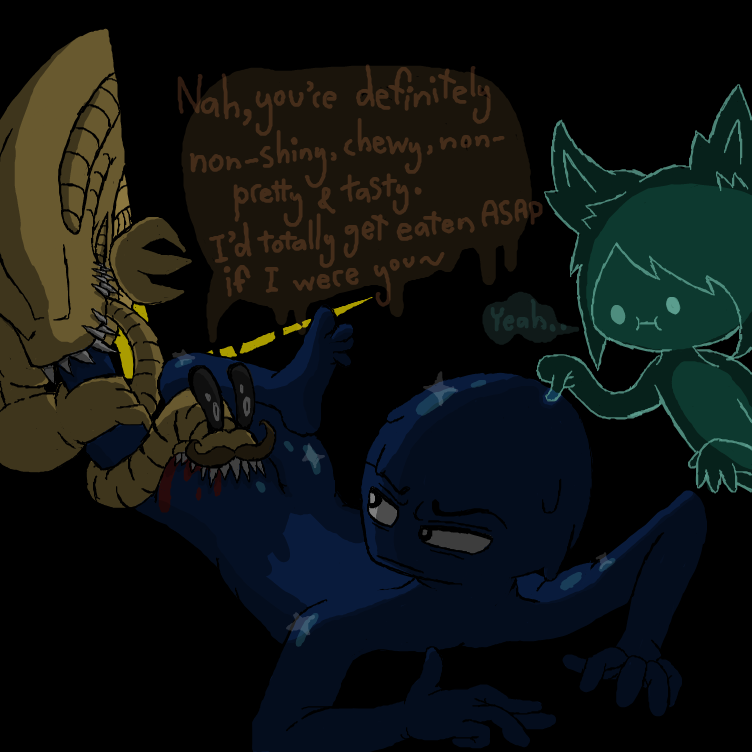 Drawing in Black room by Jyke The Person