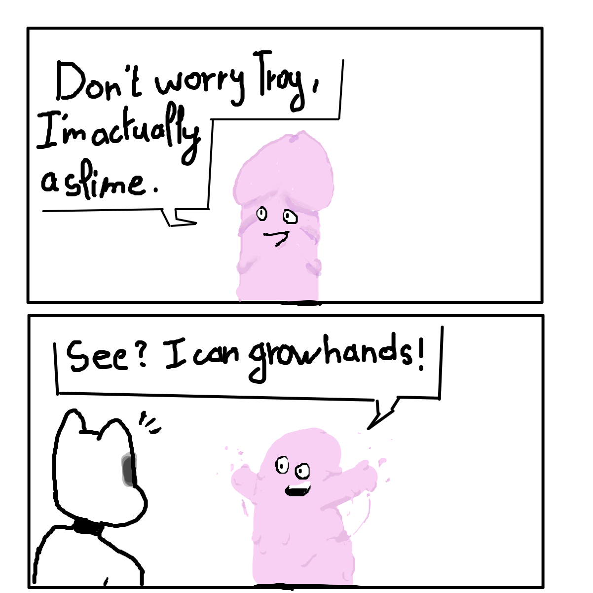 Drawing in Hi I’m new, nice to meet you! by GenkeiMaru