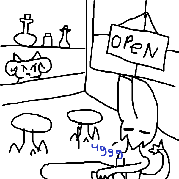 Drawing in the crack in the world by popitycorn