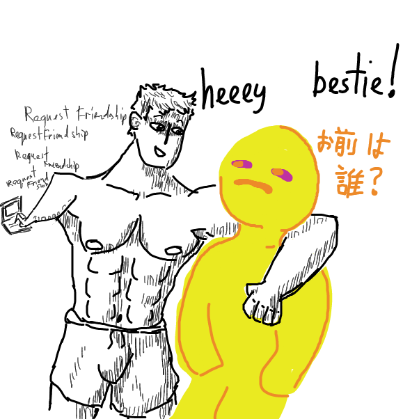 Drawing in 15 friends! by Robro