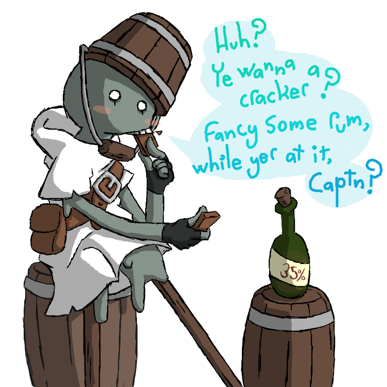 Drawing in Captain Fishbutt's Birthday Arrty by Jyke The Person