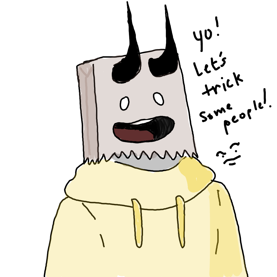 Liked webcomic Can we trick people?