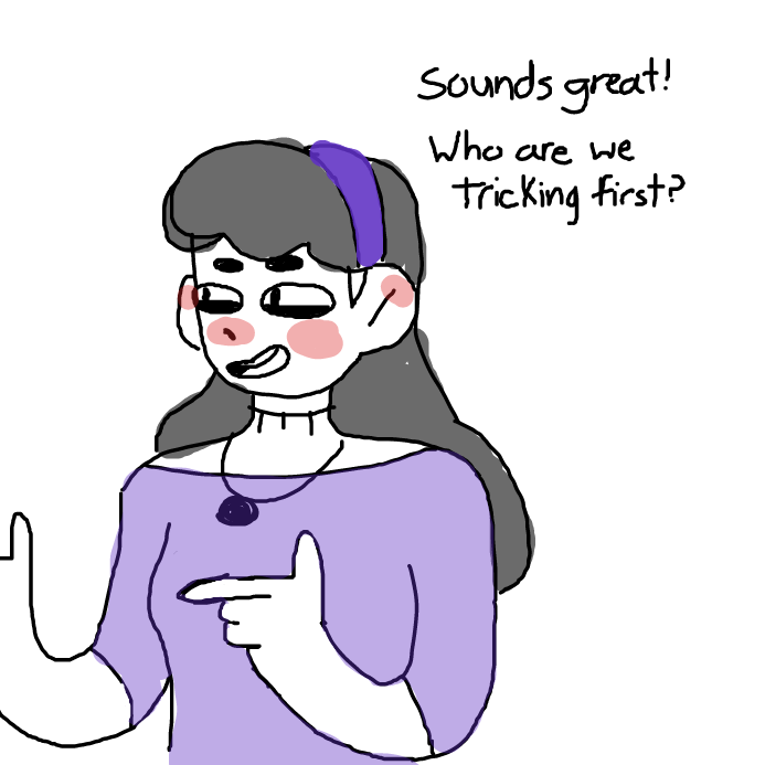  - Online Drawing Game Comic Strip Panel by wrecktangle