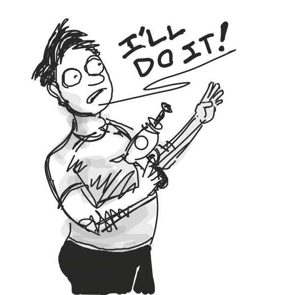 Drawing in 😭🔫  by jamdaddy