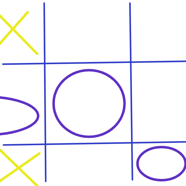 Drawing in Tic tac toes by Nejt