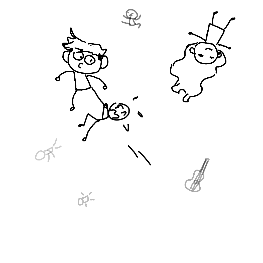  - Online Drawing Game Comic Strip Panel by Rednightlights