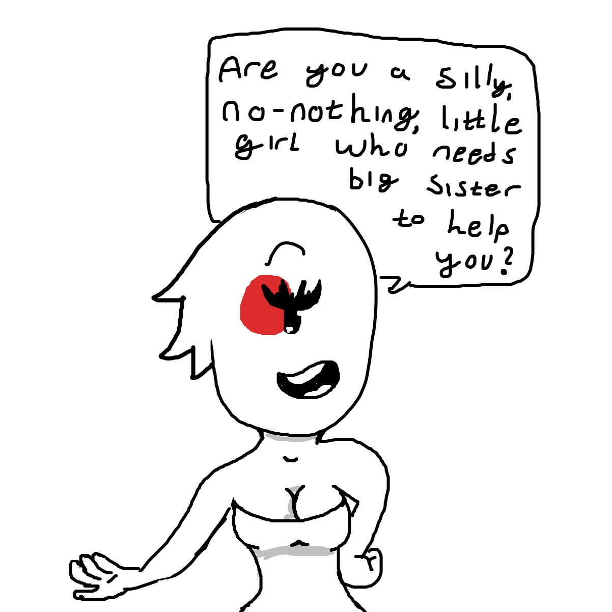  - Online Drawing Game Comic Strip Panel by CherryFlavored