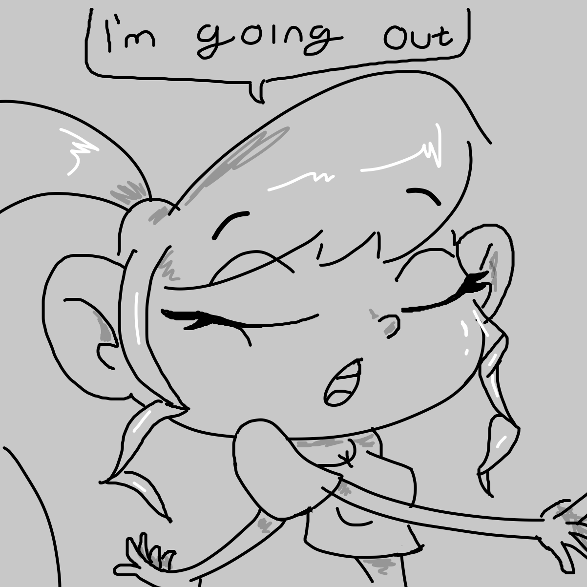 Drawing in Bea all that you can Bea by CherryFlavored