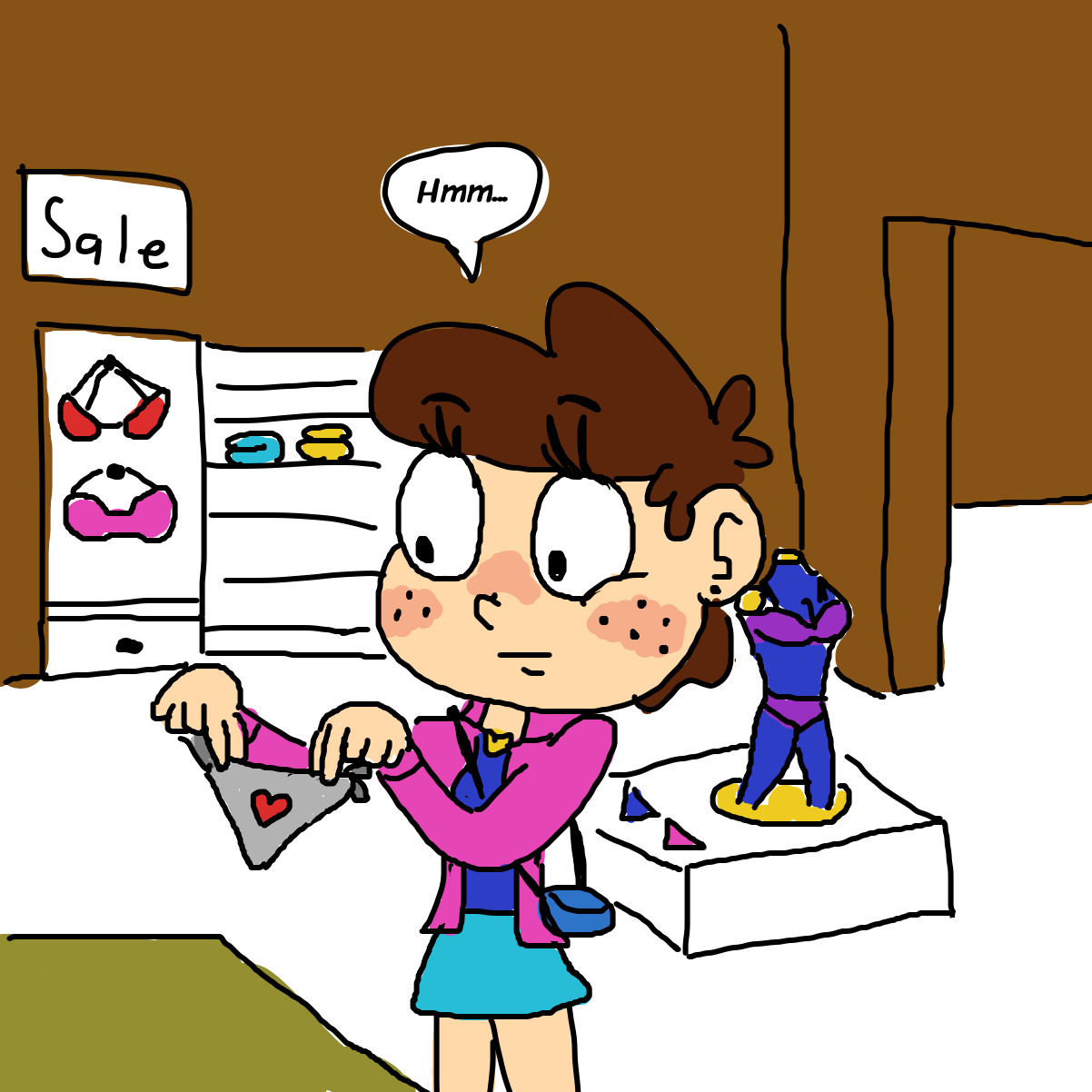  - Online Drawing Game Comic Strip Panel by CherryFlavored